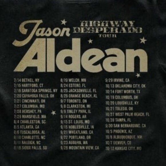 Jason Aldean Try That In A Small Town 2 Sided Tour Graphic Music Shirt 05 - Picture 3 of 6